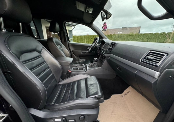 Volkswagen Amarok cena 165000 przebieg: 62000, rok produkcji 2018 z Siedliszcze małe 742